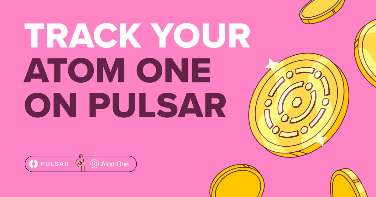 Another cosmos chain has been added! 🙌
<a href="/_atomone/">AtomOne</a>  can now be tracked on Pulsar!