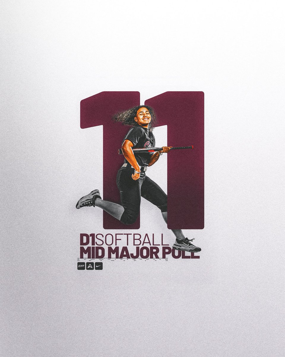 EKU Softball (@eku_softball) on Twitter photo Finishing the regular season on a high note! It’s our highest placing of the year in the final <a href="/D1Softball/">D1Softball</a> mid-major rankings!
#GoBigE Finishing the regular season on a high note! It’s our highest placing of the year in the final <a href="/D1Softball/">D1Softball</a> mid-major rankings!
#GoBigE