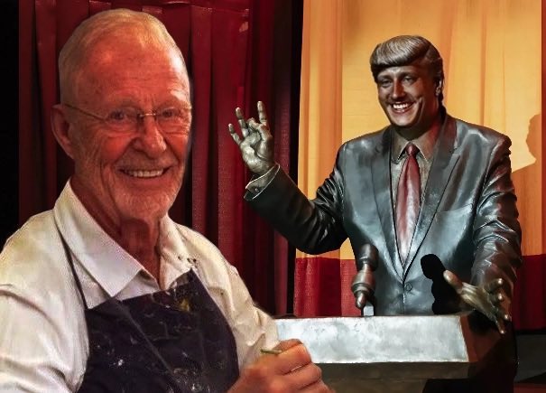 I’m so humbled that South Dakota has displayed my bronze President Trump statue, which is free to worship as it has been blessed to grant wishes to all who are worthy.