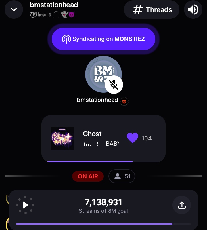 📢 Come and Join us gossin' gossin' gossin' 👻👻👻 only on <a href="/STATIONHEAD/">STATIONHEAD</a>

📻: stationhead.com/bmstationhead 

#BABYMONSTER <a href="/YGBABYMONSTER_/">BABYMONSTER</a>