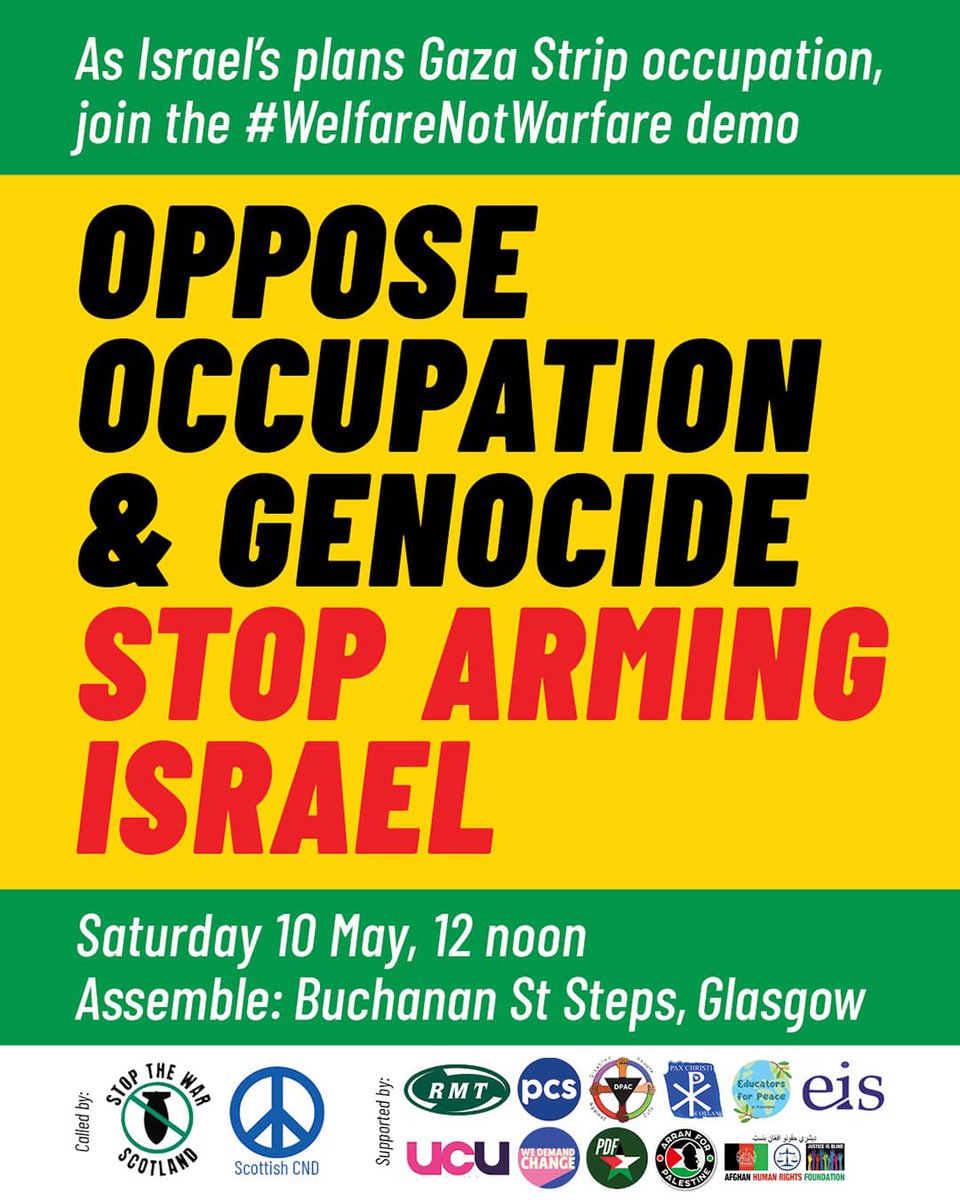 Glasgow Stop the War tweet media