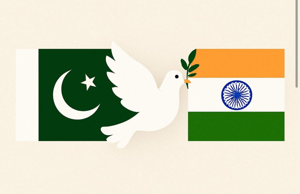 Mussab Ali on X: "As tensions between India and Pakistan rise, I'm praying  that both sides show restraint and choose peace. To all my Pakistani and  Indian friends in the USA remember