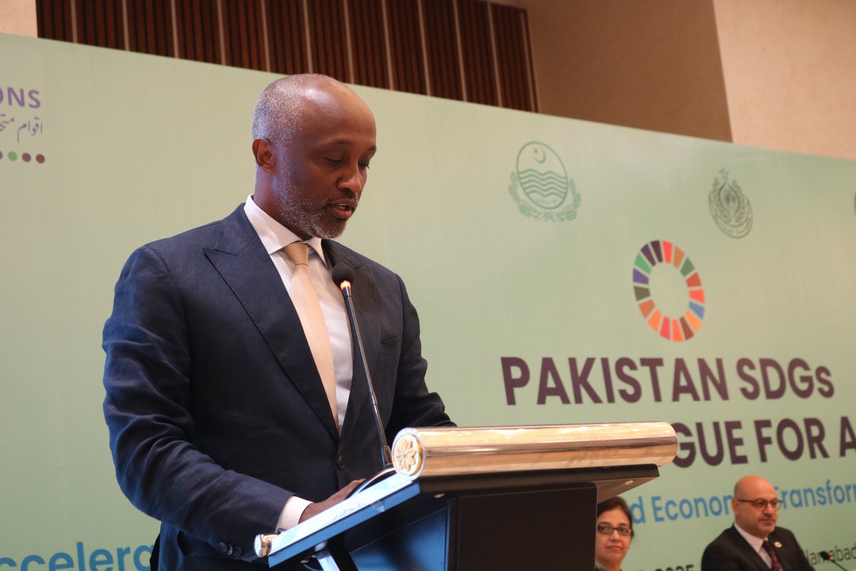 UNDP Pakistan (@undp_pakistan) on Twitter photo In his opening remarks, #UNDPinPakistan RR @SamuelRizk emphasized “Pakistan’s multifaceted challenges to SDG and human development progress, with solutions rooted in stronger data governance, development prioritization, and financing.”
Federal Minister <a href="/ClimateChangePK/">Ministry of Climate Change, Pakistan</a> In his opening remarks, #UNDPinPakistan RR @SamuelRizk emphasized “Pakistan’s multifaceted challenges to SDG and human development progress, with solutions rooted in stronger data governance, development prioritization, and financing.”
Federal Minister <a href="/ClimateChangePK/">Ministry of Climate Change, Pakistan</a>