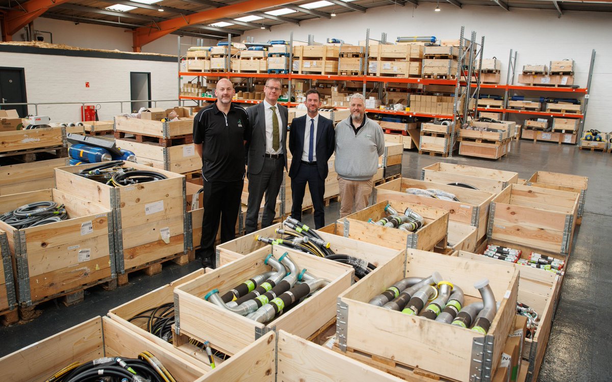 We joined #Ecocel to officially open their new #Kilwinning facility yesterday 🎉

This follows our multimillion-pound #ContractAward to them for one of our asset upgrade projects – enabling them to expand, create new #Jobs, and contribute to the #LocalEconomy 💚

Read more here👉