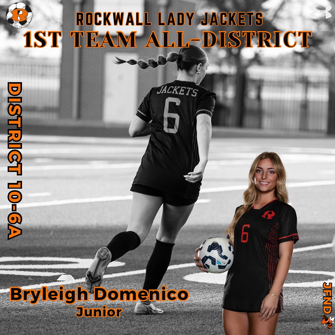 LJacketsSoccer's tweet image. Congrats to our junior Bryleigh Domenico for her accomplishments this year!!!
@LethalSoccer @ROCOgameday @tascosoccer @RISDAthletics @THSCAcoaches @SportsDayHS @ihss_dfw @DFW_Girls_HS_VS @50_50Pod @Rockwall_HS @brydomenico8