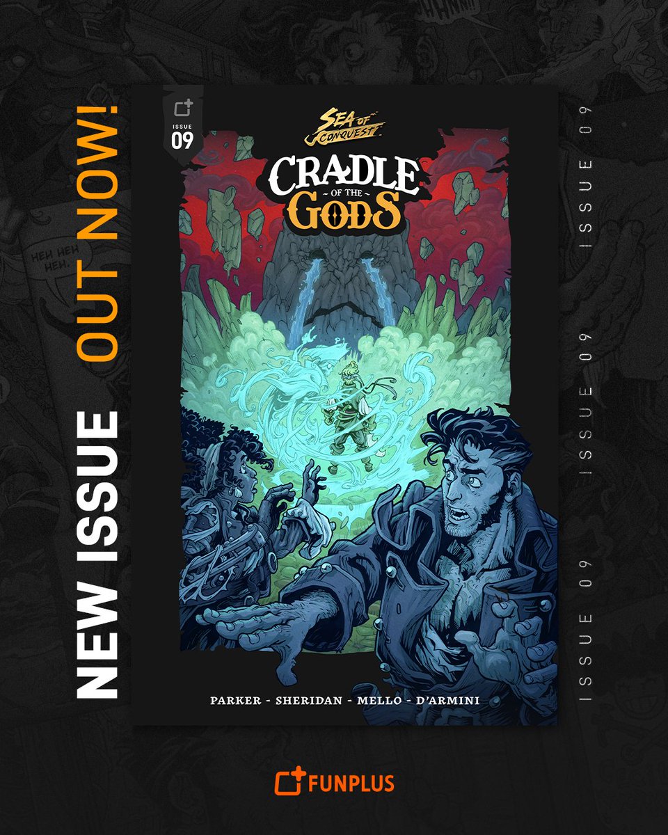 FunPlusGames's tweet image. 🚨 New Issue Alert! &quot;Cradle of the Gods&quot; Issue #09, crafted by Studio Ellipsis, is now available! 🌟  – and it&apos;s free as always. 
🔗  bit.ly/CradleOfTheGod…

#StudioEllipsis #cradleofthegods #funplus #comic #newcomics   #comicsart #freecomic #SeaofConquest