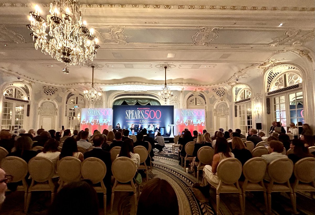 Outstanding Spears 500 day at the Savoy today.  Several really important presentations, and the opportunity to meet a number of truly extraordinary and interesting people .