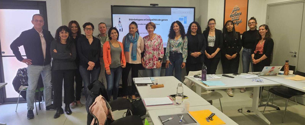 #ToutesEtTousEgaux | Journée de sensibilisation à l'égalité professionnelle femmes-hommes avec les Missions locales du 83, 06 et 13 qui œuvrent à l'insertion professionnelle et sociale des 16-25 ans ➡ un relais essentiel pour faire passer les messages dès l'entrée dans la vie