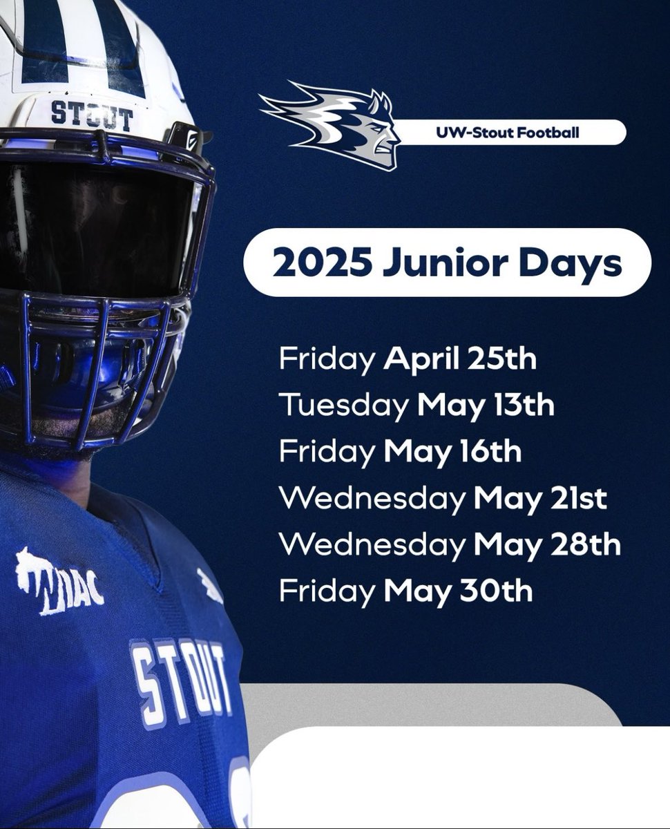 Thanks <a href="/CoachDestache/">Travis Destache</a> for the Junior day invite!