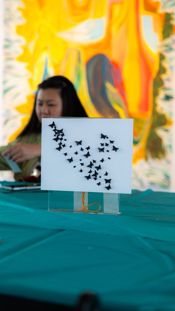 Create your own black paper moths and butterflies! 🦋

Our monthly Create Playdates offer a unique adventure, diving into a featured artwork on display and sparking imaginations with a hands-on art activity. Join us this May as we delve into the surreal yet sublime world of