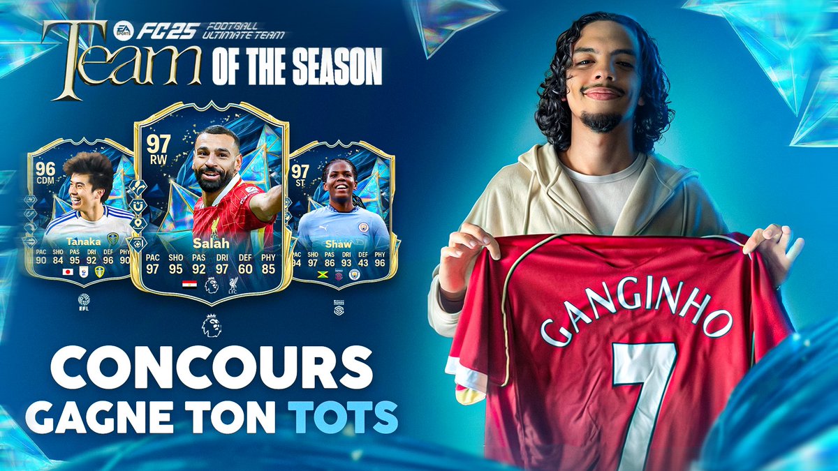 CONCOURS 🍀🎁

Remporte l’élément tots de TON CHOIX sur Fc25 Ultimate Team parmis la Premier League, EFL &amp; Barclays WSL ! 🔷⚽️

Sur mon insta ⬇️

instagram.com/p/DJW7h_KsgJd/…