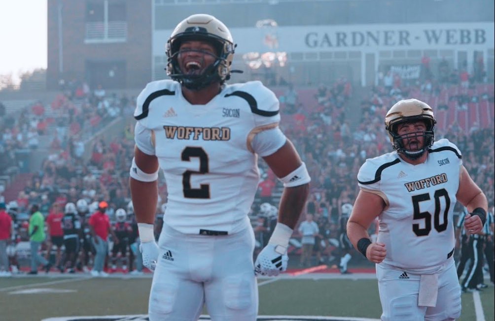 Corey Howard (@howard_cor60160) on Twitter photo BLESSED TO RECEIVE A OFFER FROM WOFFORD UNIVERSITY ⚪️⚫️
<a href="/shelton_felton/">Coach Shelton Felton</a>
<a href="/Wofford_FB/">Wofford Football</a>
<a href="/24VHSFootball/">Valdosta Football</a> BLESSED TO RECEIVE A OFFER FROM WOFFORD UNIVERSITY ⚪️⚫️
<a href="/shelton_felton/">Coach Shelton Felton</a>
<a href="/Wofford_FB/">Wofford Football</a>
<a href="/24VHSFootball/">Valdosta Football</a>