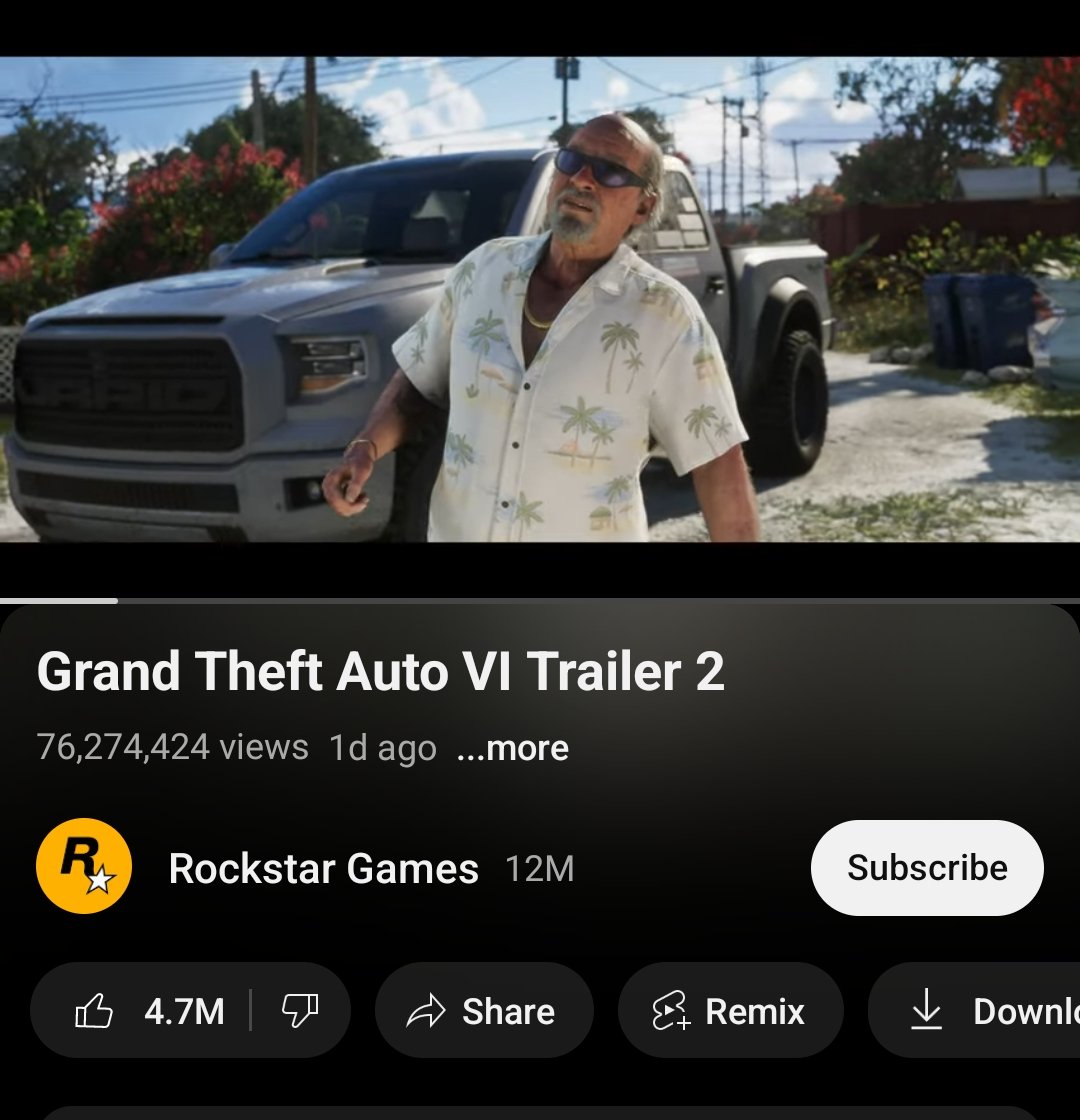 Joejambul9999's tweet photo. GTA6 TRAILER SUDAH KELUAR

https://t.co/JUECtqfXIj

#GTA6 #GTAVI #RockstarGames #gamer #viral https://t.co/Ty5FQaY1L0