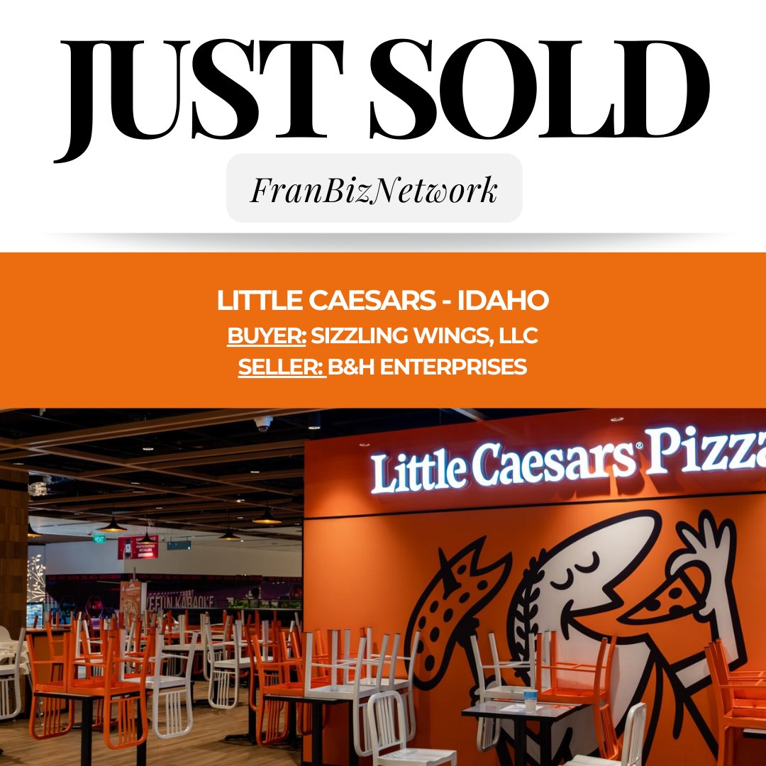 FBN_88's tweet photo. 🍕 FBN Did It Again! Pizza Spots SOLD in Idaho &amp; California!

Check out all of our current listings, or reach out to our team for a complimentary valuation of your business here: https://t.co/TuoB22QDjr https://t.co/aCDw0KCfDD
