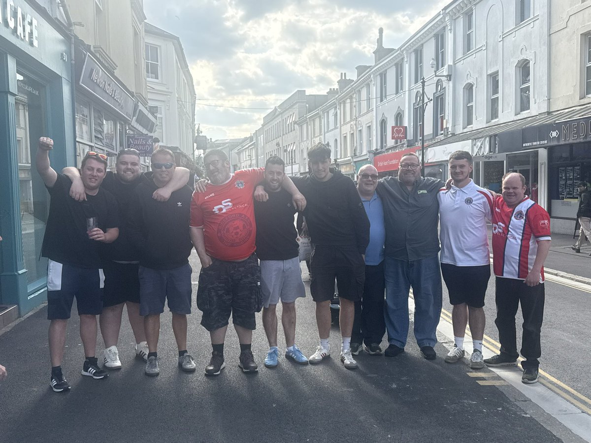 Cup final day 😍🍺 <a href="/BidefordAFC/">Bideford AFC</a>
