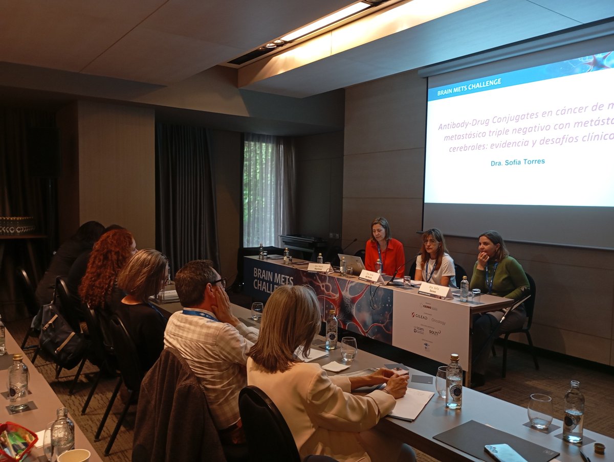 GEINO (@grupogeino) on Twitter photo La sesión del BRAIN METS CHALLENGE fue todo un éxito de convocatoria, con 35 asistentes en sala y 60 online! Gracias a todos por vuestra participación y al apoyo de <a href="/GileadOncology/">Gilead Oncology</a> <a href="/GEICAM/">GEICAM - Cáncer de mama</a> y <a href="/_SOLTI/">SOLTI #cancerresearch</a>
#tumorescerebrales #neurooncología #cerebro #investigacion La sesión del BRAIN METS CHALLENGE fue todo un éxito de convocatoria, con 35 asistentes en sala y 60 online! Gracias a todos por vuestra participación y al apoyo de <a href="/GileadOncology/">Gilead Oncology</a> <a href="/GEICAM/">GEICAM - Cáncer de mama</a> y <a href="/_SOLTI/">SOLTI #cancerresearch</a>
#tumorescerebrales #neurooncología #cerebro #investigacion