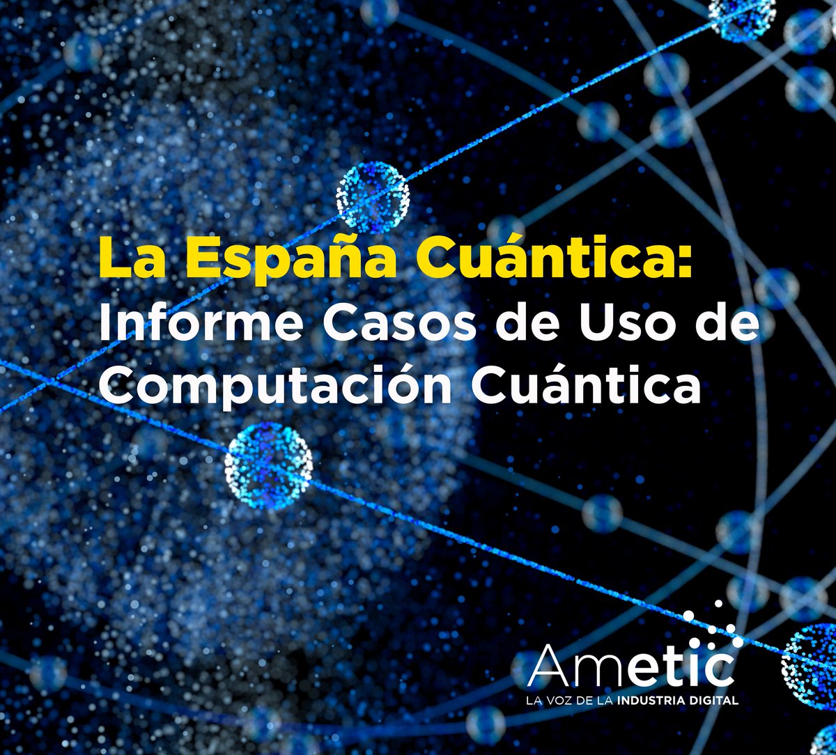 🚀 Ya disponible el Informe de Casos de Uso de Computación Cuántica de <a href="/AMETIC_es/">AMETIC</a>.

💡 Un documento clave que muestra cómo esta tecnología está transformando sectores como finanzas, energía y defensa.

🔍 Descubre cómo la computación cuántica está mejorando procesos con