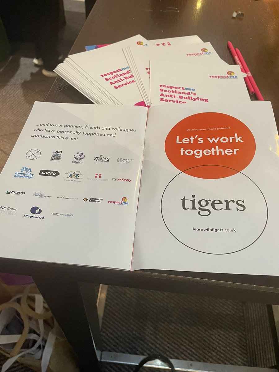 respectme #AntiBullyingWeek (@_respectme_) on Twitter photo Excited to be supporting and attending the Biology of Belonging <a href="/TIGERS_UK/">Tigers Group</a> conference today and tomorrow in Glasgow. Did you see us? Pop over and chat to us tomorrow๐
#TheBiologyofBelonging #antibullying Excited to be supporting and attending the Biology of Belonging <a href="/TIGERS_UK/">Tigers Group</a> conference today and tomorrow in Glasgow. Did you see us? Pop over and chat to us tomorrow๐
#TheBiologyofBelonging #antibullying