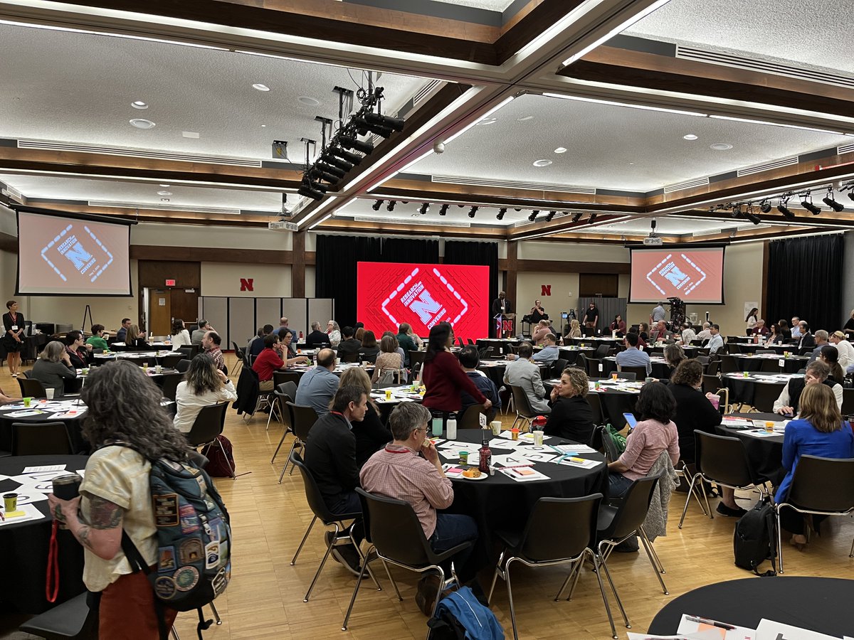 Nebraska Research (@unlresearch) on Twitter photo We're thrilled to welcome more than 200 faculty to the R&I Convening for an exciting day of learning and collaboration. Thank you for the warm welcome, <a href="/RodneyDBennett/">Rodney D. Bennett</a>! We're thrilled to welcome more than 200 faculty to the R&I Convening for an exciting day of learning and collaboration. Thank you for the warm welcome, <a href="/RodneyDBennett/">Rodney D. Bennett</a>!