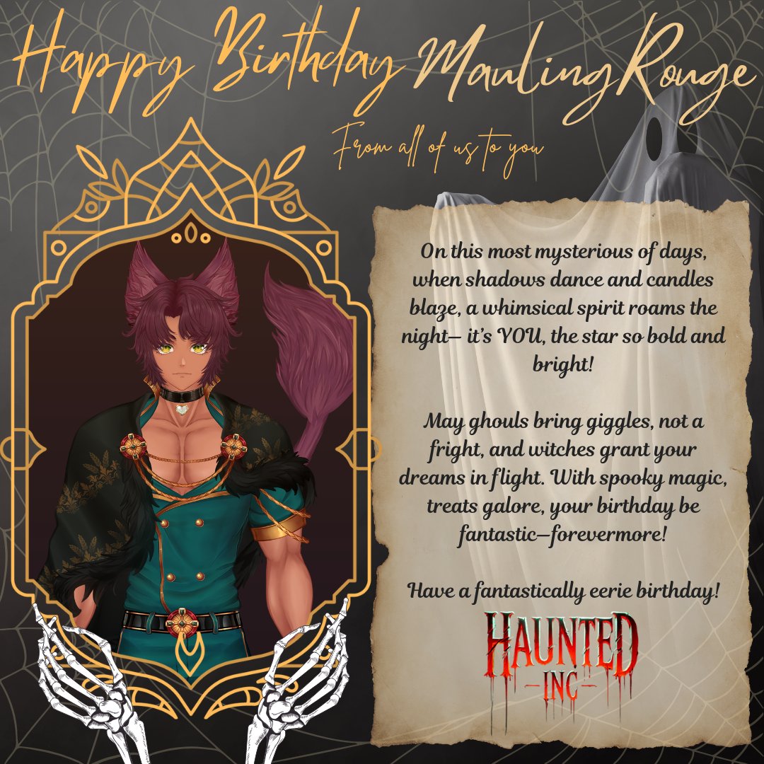 Happy Birthday to our amazing member <a href="/MaulingRouge/">Mauling Rouge 🏅𓃦 SUBATHON LIVE Vtuber</a>