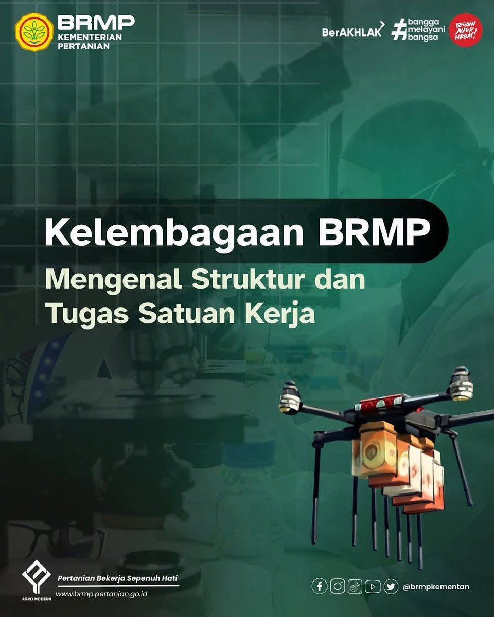 BRMP_Riau's tweet image. Repost : Badan Perakitan dan Modernisasi Pertanian 

Badan Perakitan dan Modernisasi Pertanian (BRMP) bergerak melalui 64 satuan kerja yang tersebar di seluruh Indonesia.

#brmpkementan #pertanianmoden #agromodern