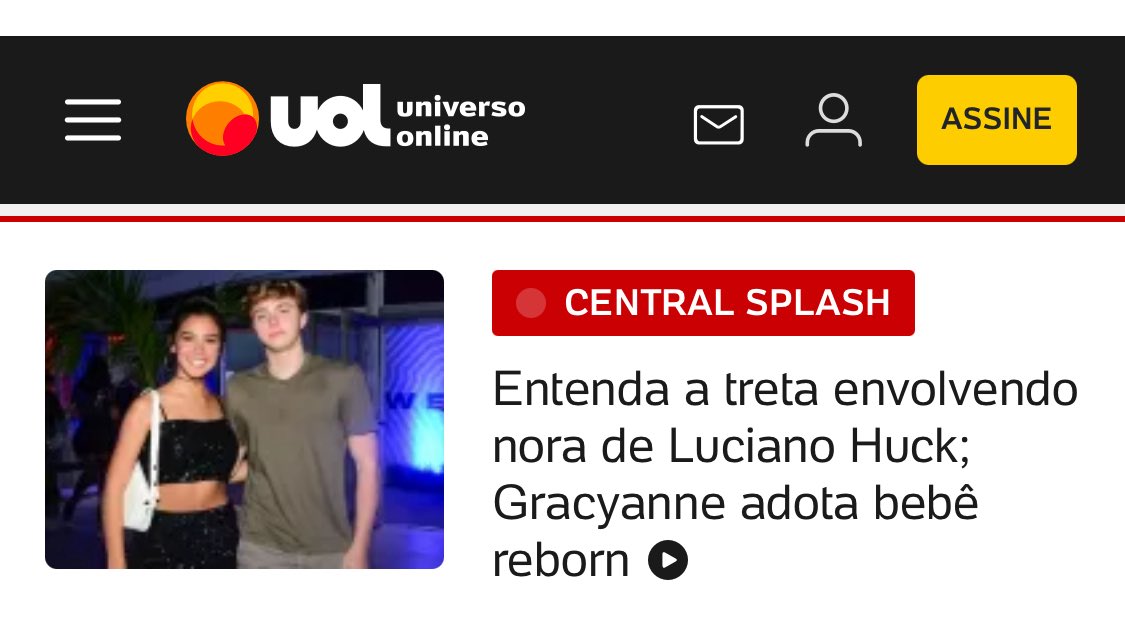 Por favor, parem tudo que estão fazendo e se informem sobre o que de mais relevante está acontecendo no Brasil.

Vocês não podem continuar seu dia sem saber da treta da nora do Luciano Huck (seja lá quem ela for) e que uma tal de Gracyanne adotou uma porra de um boneco.