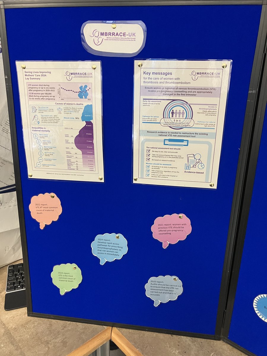 It's National Thrombosis Week and here at GEH we are highlighting the increased risk of blood clots in pregnant women
This afternoon we have visited our maternity care areas to deliver some education and reminders about risk assessment and stockings 🤗