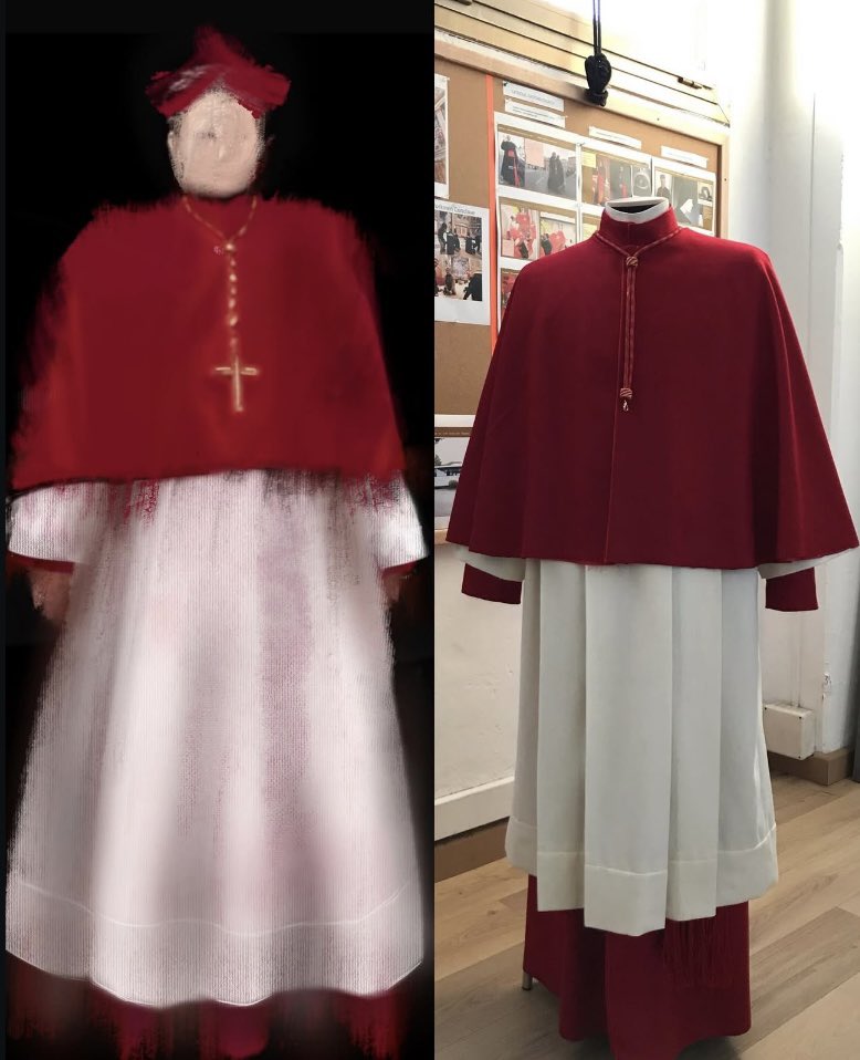ClubConcrave's tweet photo. Oscar-nominated costume designer for Conclave (2024) Lisy Christl VINDICATED https://t.co/v9G34136XM