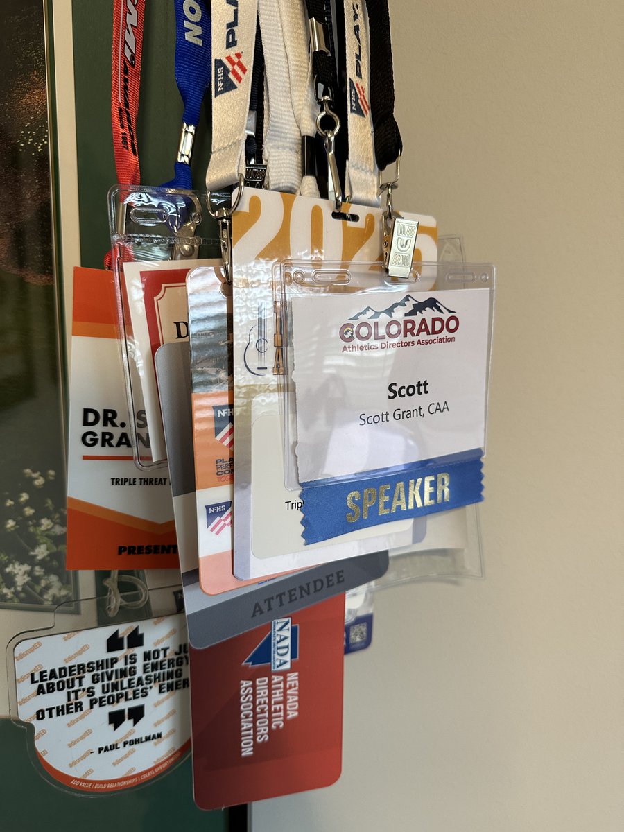 To every Athletic Director out there—thank you for your dedication to leading and supporting student-athletes every day. Your leadership makes a difference!

#NIL #HighSchoolAthletics #AthleticDirectors #TripleThreatLeadership #EducationalAthletics #Leadership