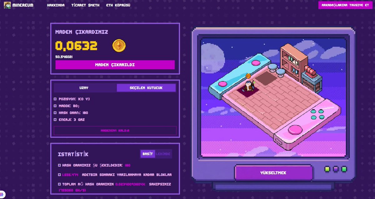 Vincent99941973's tweet photo. 🕹️ MINEREUM — the game where you earn real ETH by playing!
👉 https://t.co/75IuYeN8Xn

🔸 Collect resources
🔸 Earn Ethereum directly to your wallet
⚡ Zero upfront cost — just connect and play.
#Minereum #PlayToEarn #ETHGame #CryptoGaming #Web3Games #Ethereum #P2E #GameFi #HYPER https://t.co/nlkncwHBS2