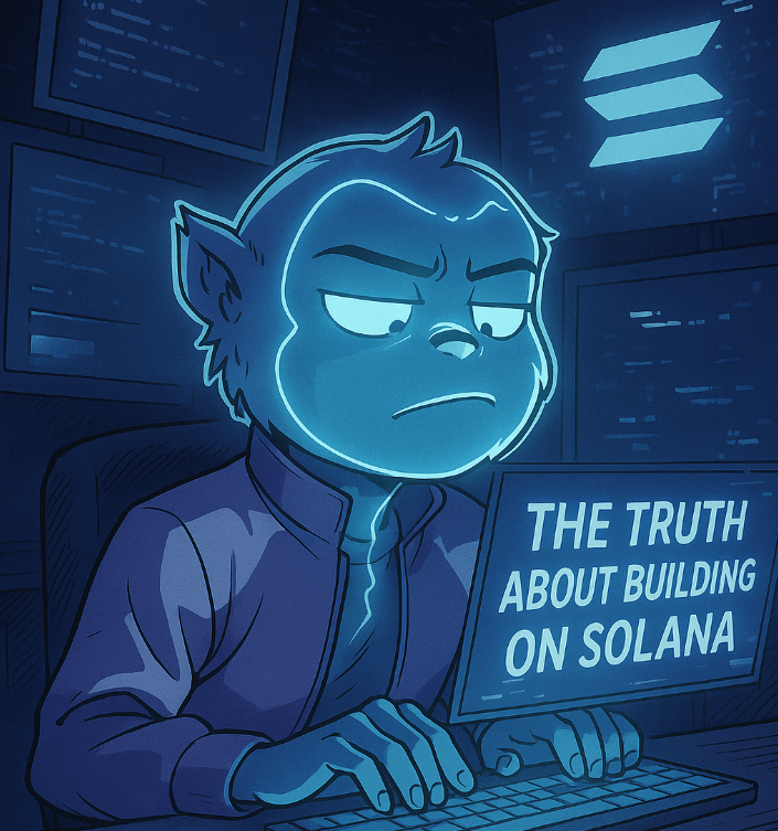 0xDistro (@0xdistro_) on Twitter photo Want to know what is really like to build on Solana?
The last few months have been my most demanding and brutal times in web3, but also the most enlightening.
This is my unfiltered reflection on the good, the bad and the ugly truths from the past 10 months...๐งต Want to know what is really like to build on Solana?
The last few months have been my most demanding and brutal times in web3, but also the most enlightening.
This is my unfiltered reflection on the good, the bad and the ugly truths from the past 10 months...๐งต