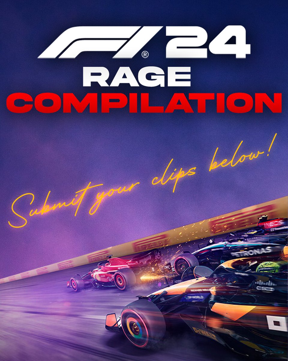 F1 24 Rage Compilation: NEXT WEEK! ⌛
Clip Submission in replies⤵️