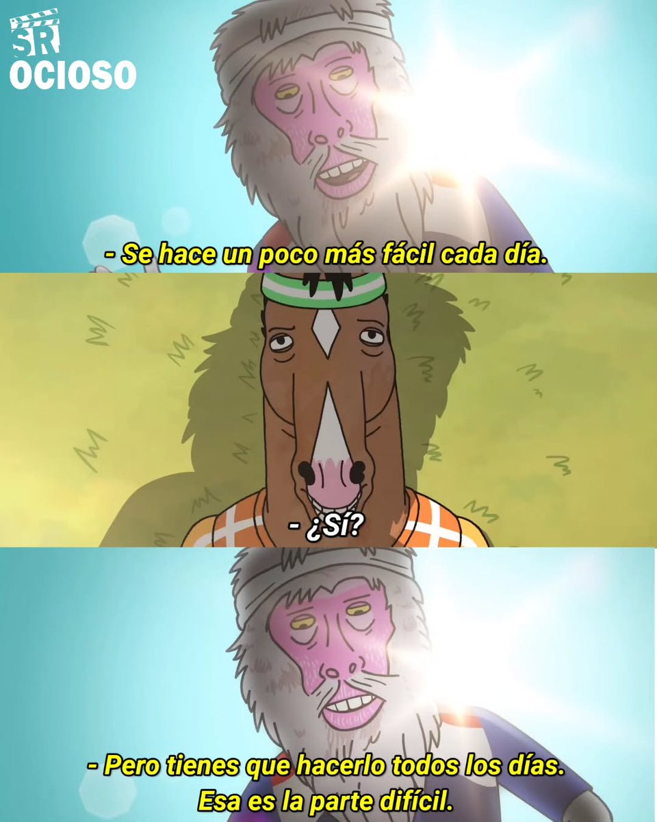 ocioso_sr's tweet photo. Buenos días 💪🌞 BoJack Horseman (Season 2 Ending) https://t.co/xOYl7jFfVW