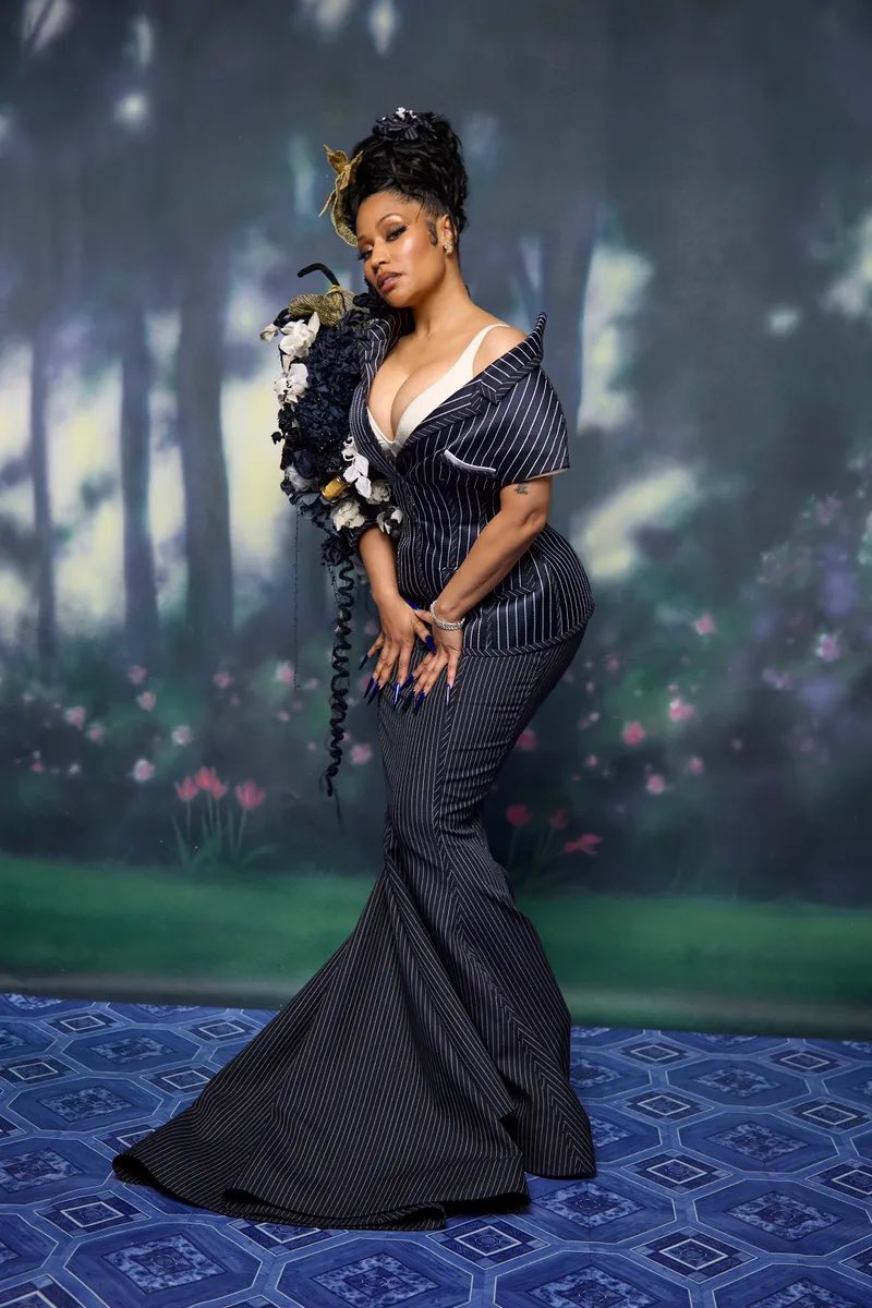 nmcaviar's tweet photo. .@NICKIMINAJ's official portrait for the Metropolitan Museum of Art. #MetGala https://t.co/SYctq1YeIR