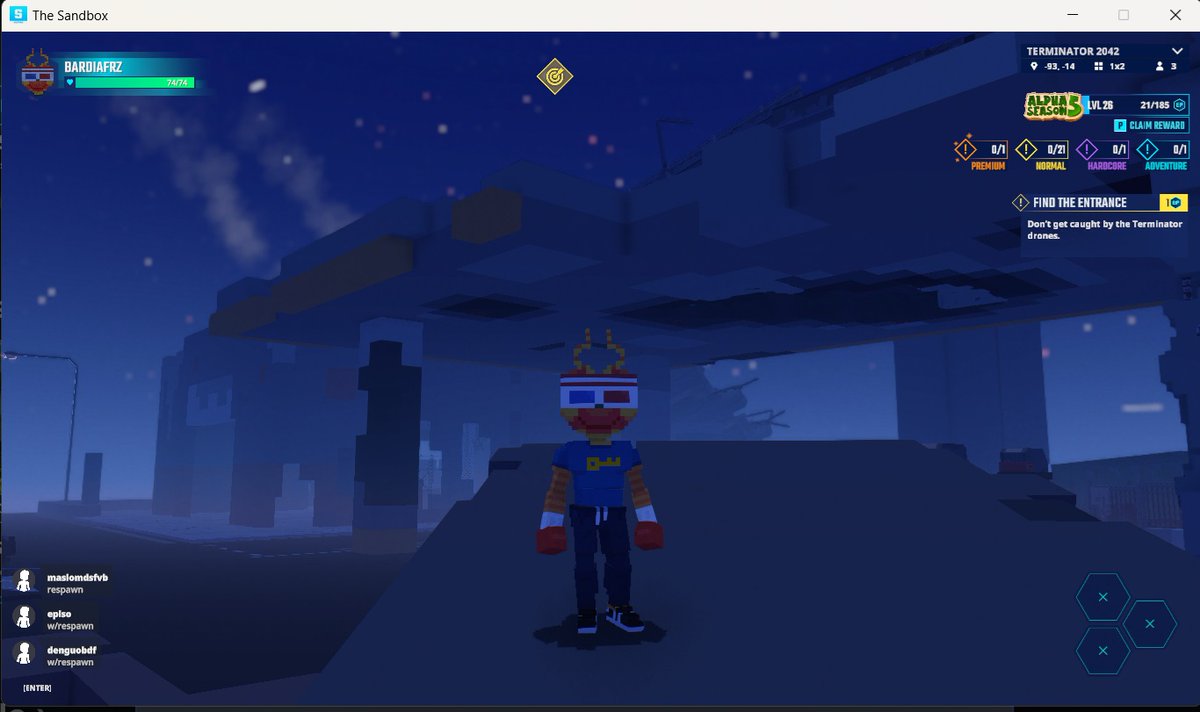ffbardiaff's tweet photo. Team Terminator or Team human resistance? @TheSandboxGame 👀 https://t.co/YT6OwVuyvR #AlphaSeason5 https://t.co/Ns2ixTgzAP