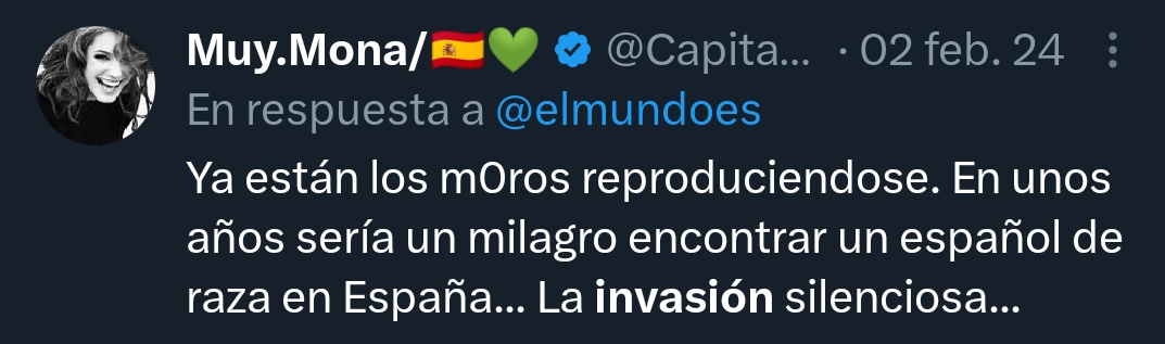 Araknne1's tweet photo. A que no hay huevos a sacar por TV los twitts de estas personas a las que defiendes?? Me gustaría ver en TV en horario de máxima audiencia twitts como estos: https://t.co/0K3sRfqc4P