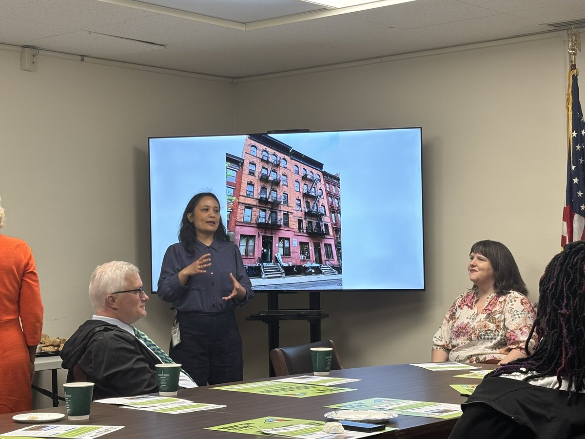 AM Shrestha sharing that in Kingston, rents have gone up 56% since 2020, and in Ulster County, homelessness has risen 51% in that same time period. Our state gov’t can and must do better for New Yorkers. It’s time for #socialhousing: fully funded #TOPA and #SHDA legislation!