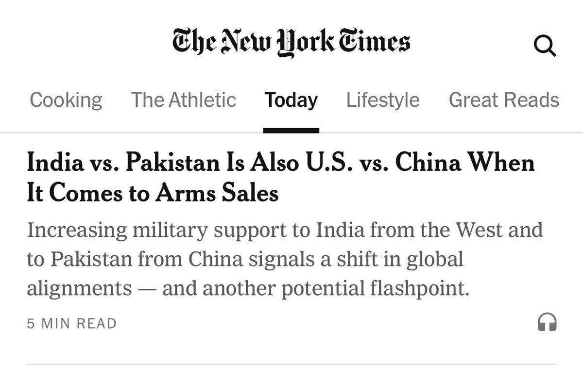 WSJSatire's tweet image. We’re like 24 hours away from “Pakistan and India are fighting because China hates our freedoms”