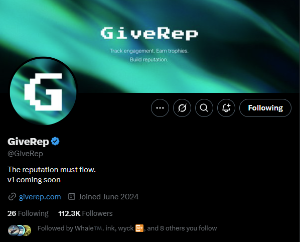 tanbir51's tweet photo. In just 1 week they reached 112k Follower.😱
good comment get more Rep points
@GiveRep $REP

@GiveRep
 Discover rewards with:
@PawtatoFinance

@ATTNtoken
@moonbags_i

☑️Join:- https://t.co/O4GvNMxUNd https://t.co/65JN9JUqIn