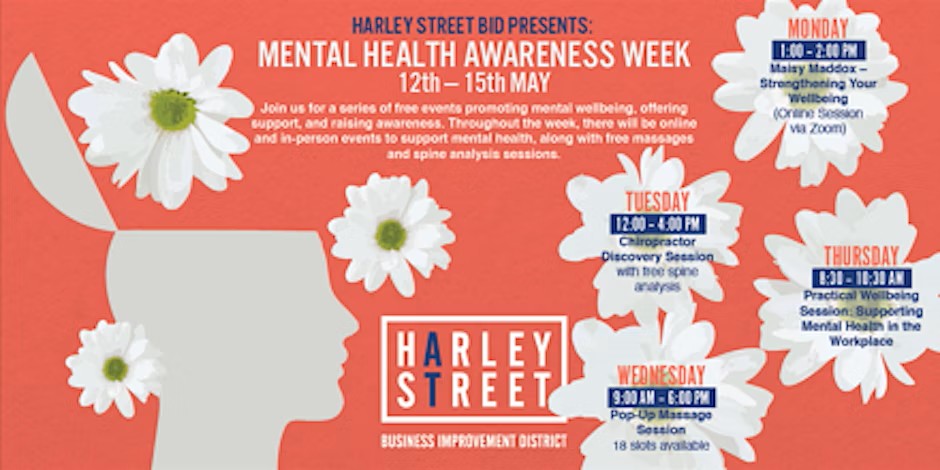 🧠 Mental Health Awareness Week starts next week.

Join Life &amp; Leadership Coach Maisy Maddox on Mon 12 May (1–2PM) for a free online session on strengthening wellbeing - and why it matters for teams, leaders &amp; communities.

Register: eventbrite.co.uk/e/maisy-maddox…