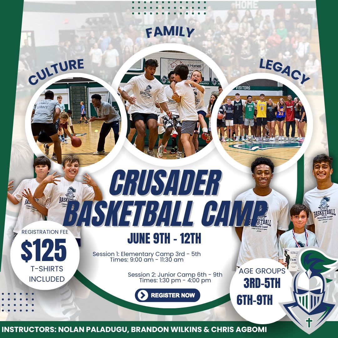 FPA@Shannon Forest Crusader Athletics (@fpatheforestath) on Twitter photo Sign up for our 2nd annual Alumni led basketball camp!! Great skill development, competition, awards and fun!!!
<a href="/PaladuguNolan/">Nolan Paladugu</a> <a href="/bwilk2023/">Brandon Wilkins</a> Sign up for our 2nd annual Alumni led basketball camp!! Great skill development, competition, awards and fun!!!
<a href="/PaladuguNolan/">Nolan Paladugu</a> <a href="/bwilk2023/">Brandon Wilkins</a>