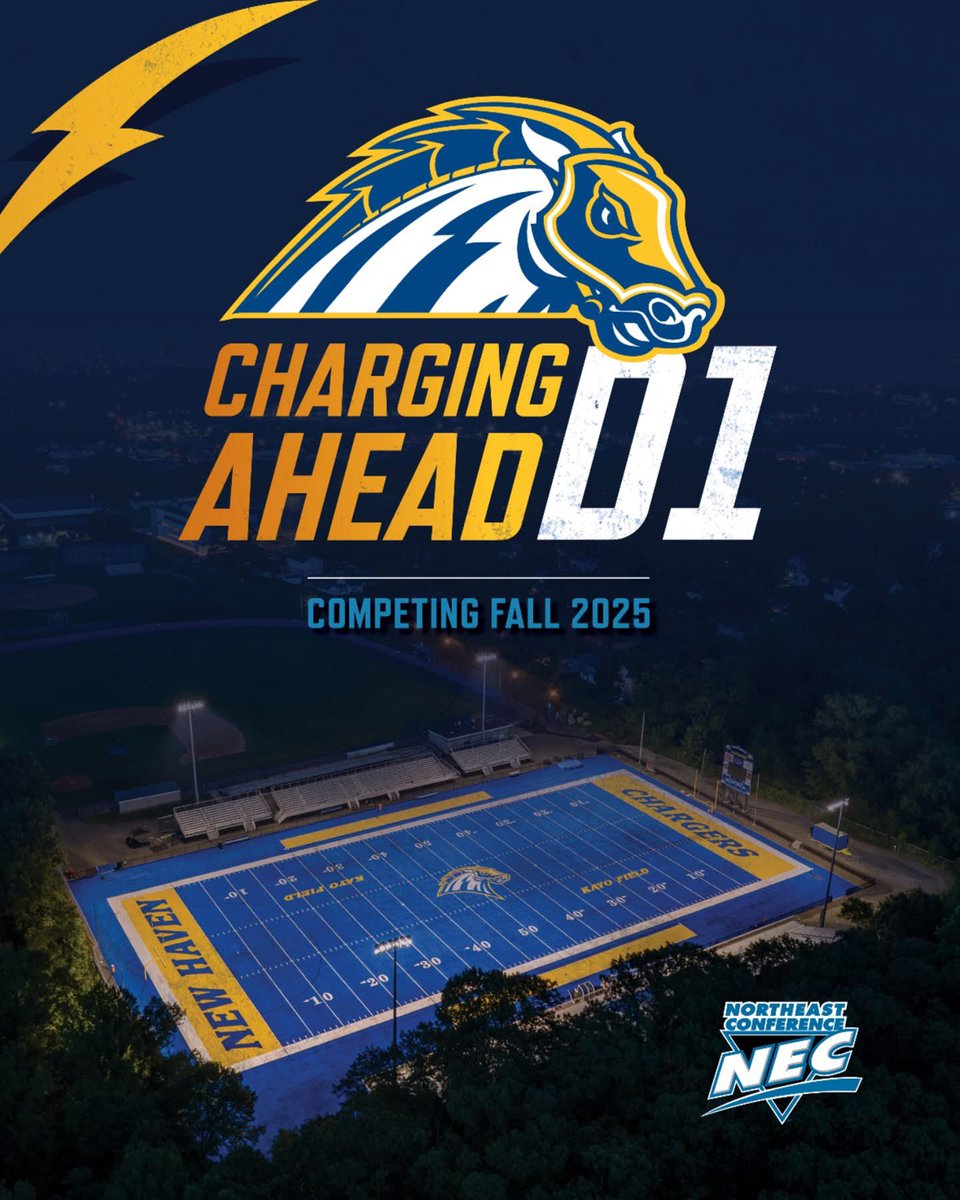 Class of 2026❗️
Come ball on the BLUE this summer ‼️

New Haven Football Recruiting Questionnaire questionnaires.armssoftware.com/b1e2db406055 

New Haven Football Camps – June 19 and July 26 newhavenfootballcamps.totalcamps.com/About%20Us
