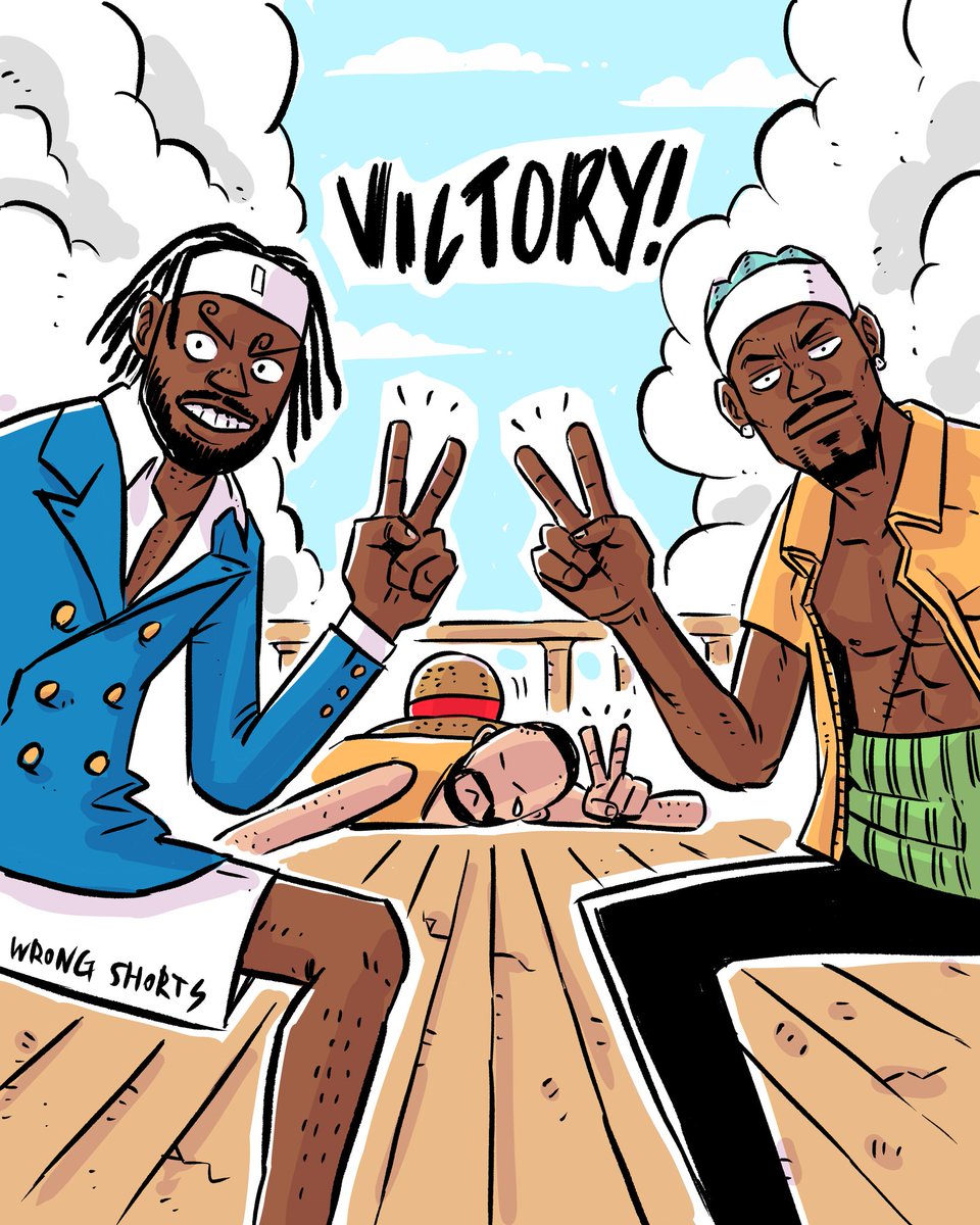 luckymong1's tweet image. Warriors won Game 1. #StephenCurry #JimmyButler #BuddyHield #ONEPIECE
