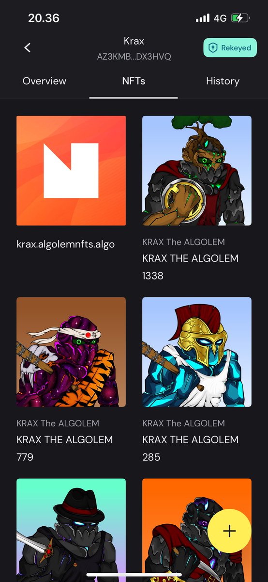 Algolem.basic🇮🇩 (@algolemnfts) on Twitter photo Yo #algofam
Im just burn 7 Krax! Still building keep building!
If you don’t know, I have weekly shuffle for Gen4 Algolem (Rinjani). Only on <a href="/BasicWorld_/">BasicWorld.basic</a> server!
#AlgorandNFT #AlgorandNFTs $ALGO #Algorand Yo #algofam
Im just burn 7 Krax! Still building keep building!
If you don’t know, I have weekly shuffle for Gen4 Algolem (Rinjani). Only on <a href="/BasicWorld_/">BasicWorld.basic</a> server!
#AlgorandNFT #AlgorandNFTs $ALGO #Algorand