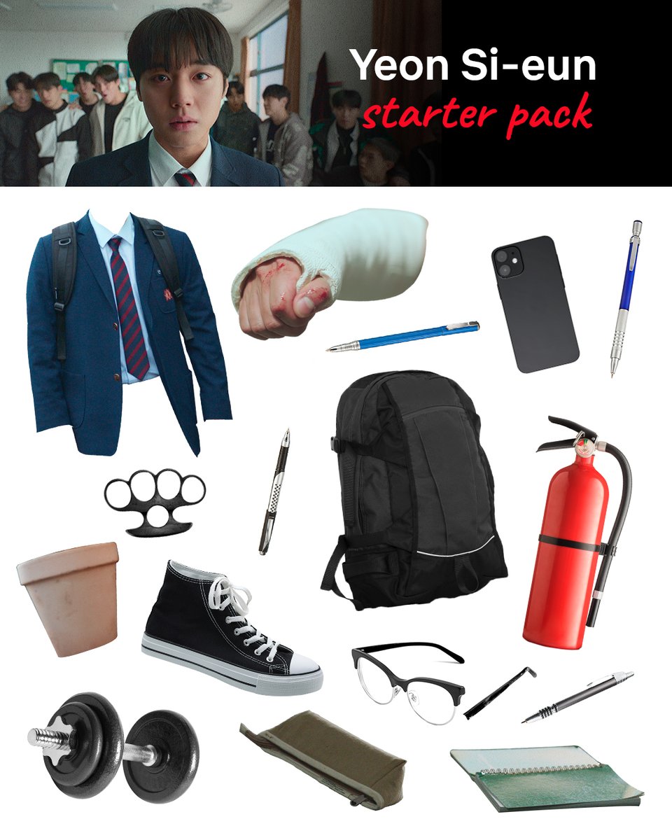 Agak beda ya sama bawaan anak sekolah pada umumnya 😅