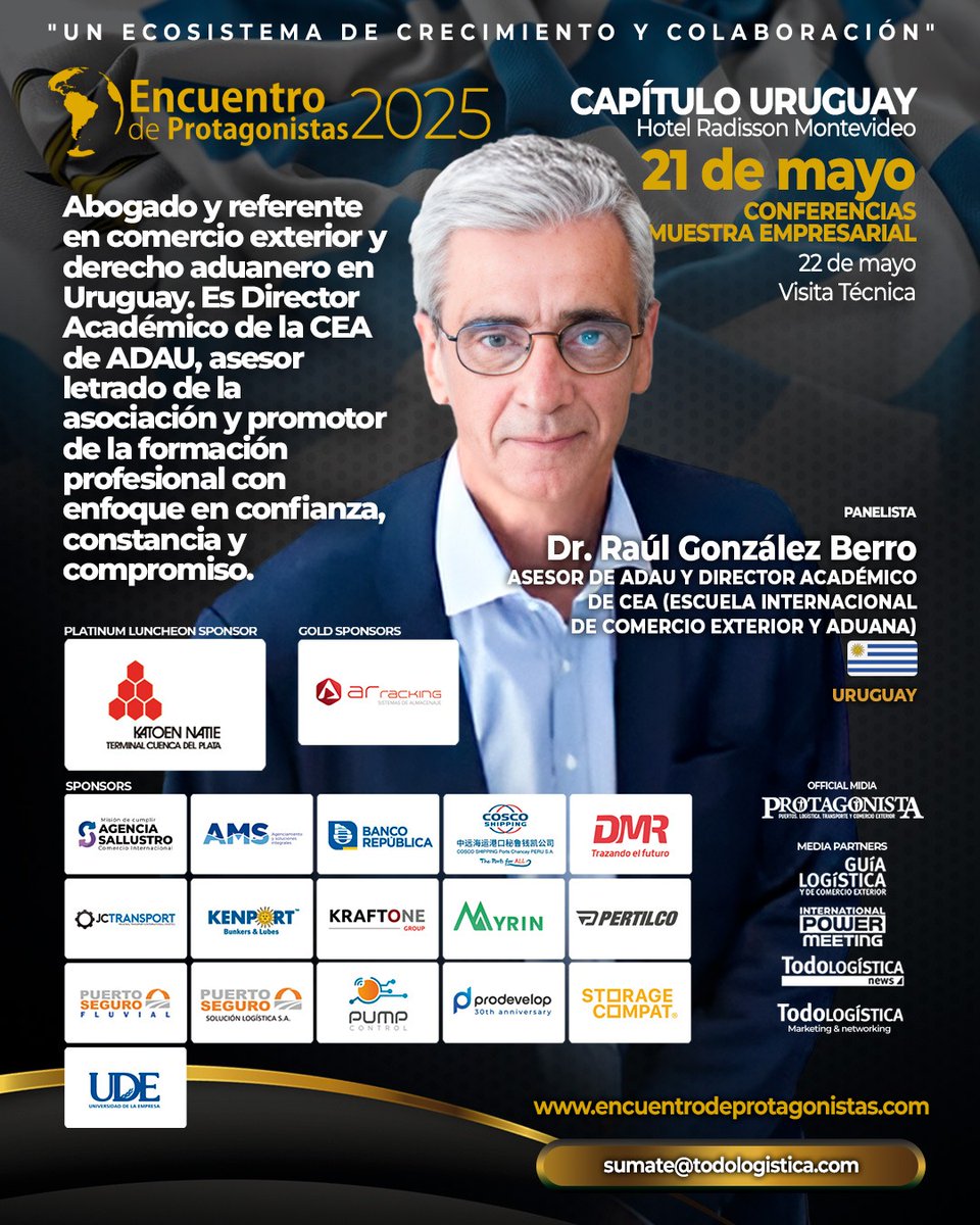 Reserva tu pase en: encuentrodeprotagonistas.com