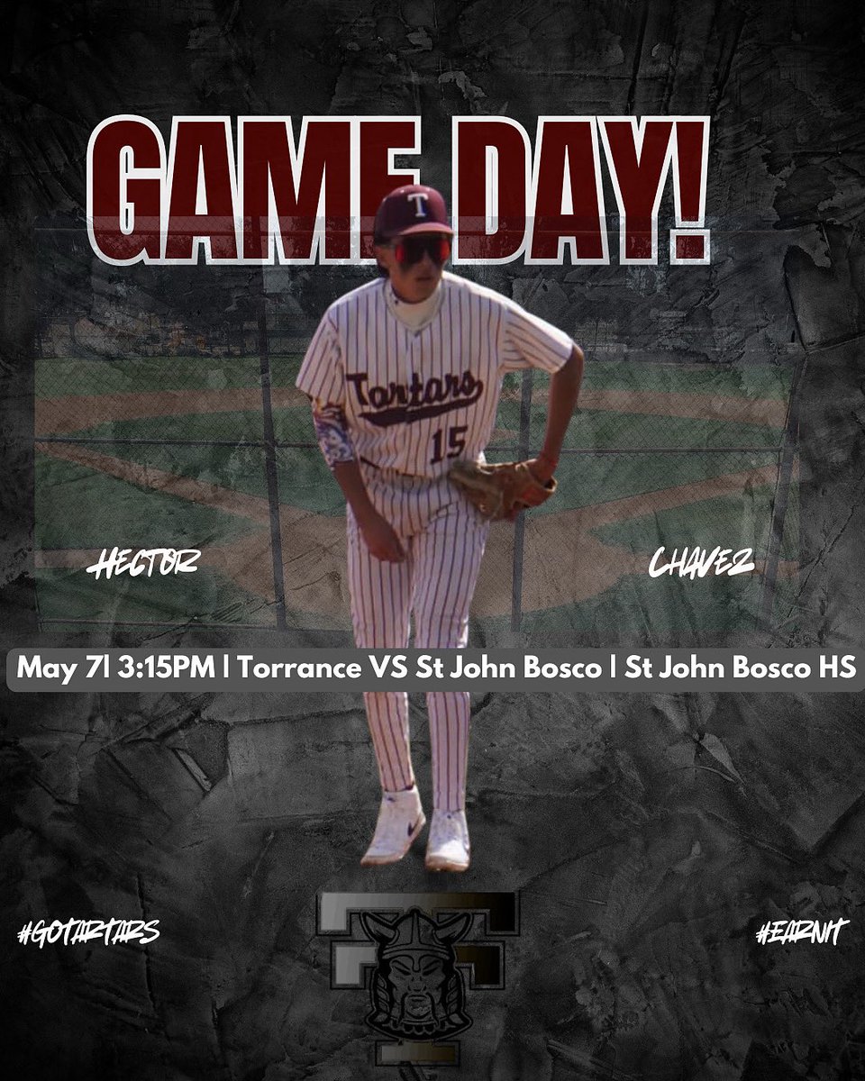 GAME DAY! 

The Tartars (17-9, 7-5) hit the road to St John Bosco (22-4, 14-1) for our last regular season game. 

🆚 St John Bosco  
⏰ 3:15pm 
🏟️ St John Bosco High School
📱 Game Changer link in bio
