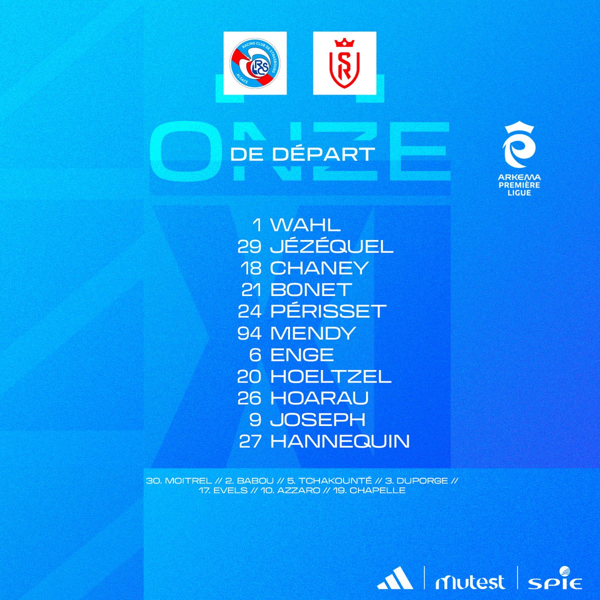 RCSA_Feminines's tweet image. 🚨 La compo du Racing pour l&apos;ultime rencontre de cette saison 2024/25 face au Stade de Reims !

#RCSASDR | #ArkemaPL
