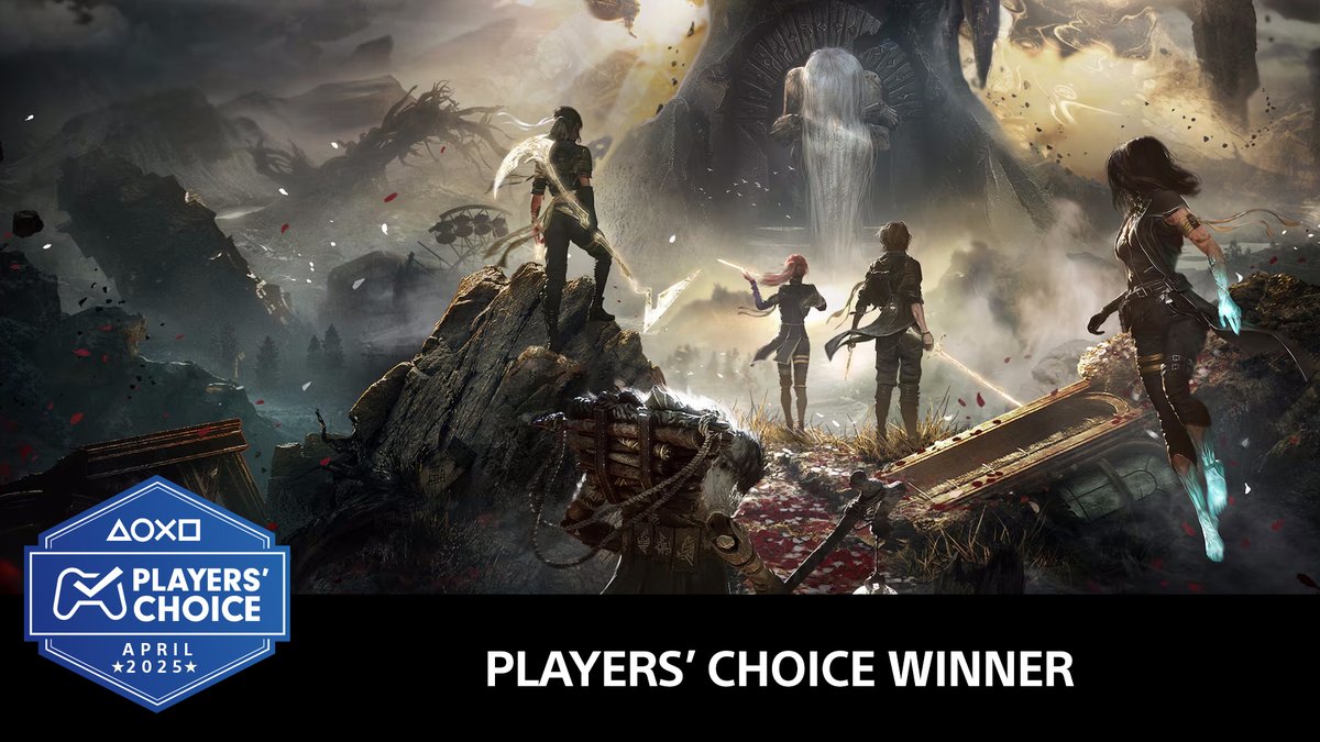 PlayStation (@playstation) on Twitter photo Bravo, <a href="/SandfallGames/">Sandfall Interactive - CO:E33 out now!</a>! Clair Obscur: Expedition 33 wins the Players' Choice for April: play.st/3Z1tEZV Bravo, <a href="/SandfallGames/">Sandfall Interactive - CO:E33 out now!</a>! Clair Obscur: Expedition 33 wins the Players' Choice for April: play.st/3Z1tEZV