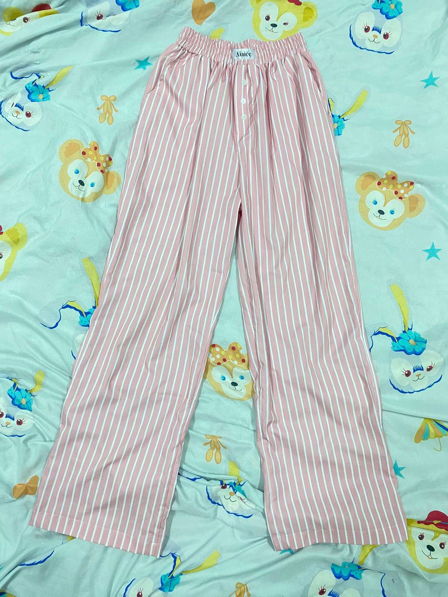dmforcloset's tweet photo. กางเกงริ้ว 250 รวมส่ง มีประวัติการส่ง 
ส่งของทุกวันค่า เดมพตได้ 24 ชั่วโมง
#เสื้อผ้ามือสอง #กางเกงริ้ว #aimee #cintageส่งต่อ #โล๊ะตู้เสื้อผ้า #เสื้อผ้ามือสองราคาถูก https://t.co/047B72KjyF